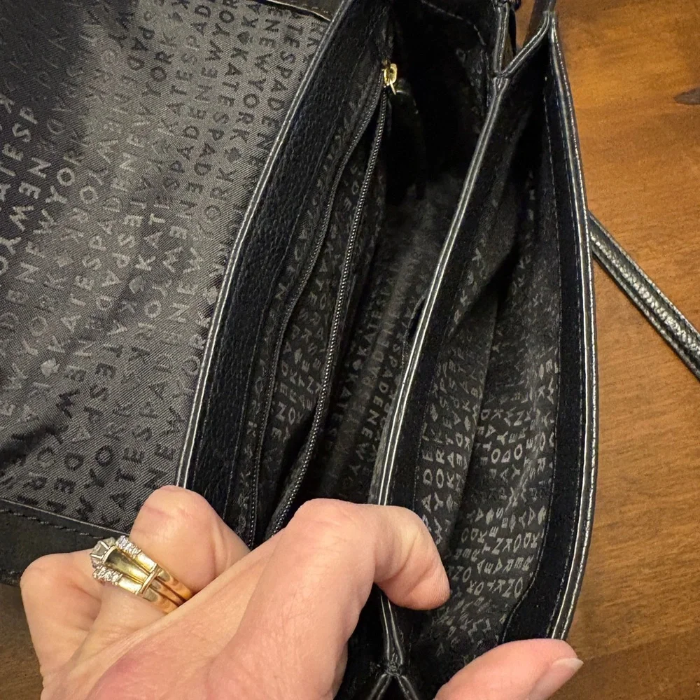 Kate Spade Elegant Black Crossbody Bag - Picture 13 of 16